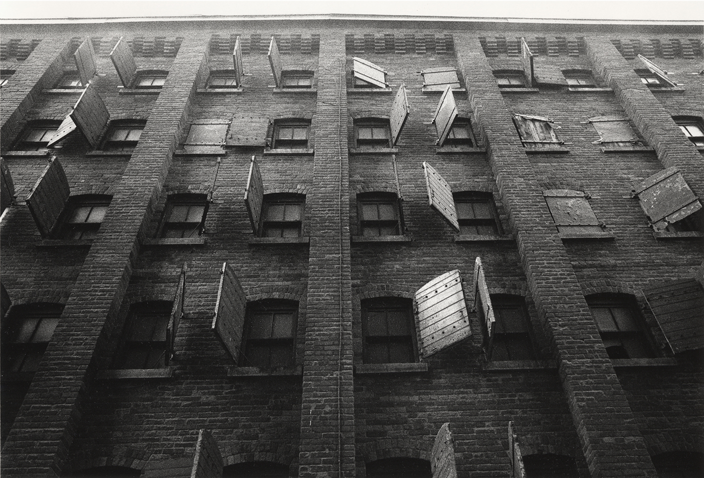 Shutters, gelatin silver print